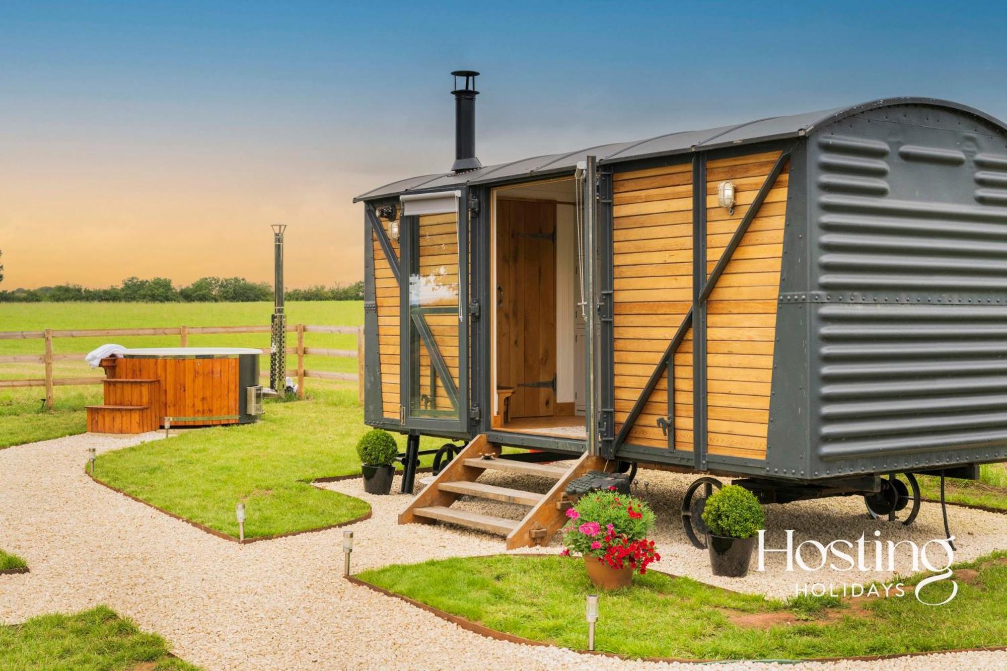 Вилла One Of A Kind Shepherds Hut With Incredible Views Тейм Экстерьер фото