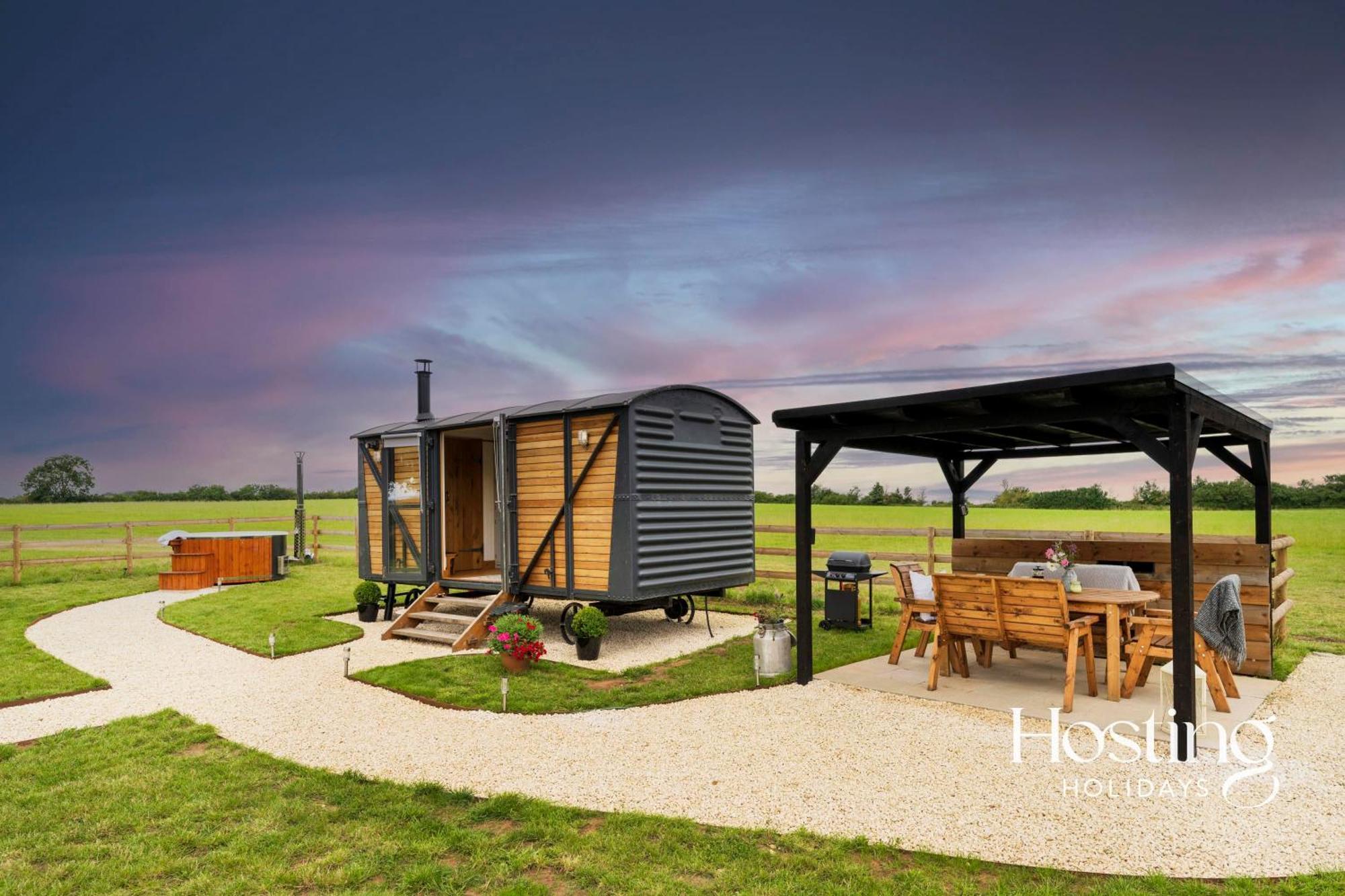 Вилла One Of A Kind Shepherds Hut With Incredible Views Тейм Экстерьер фото